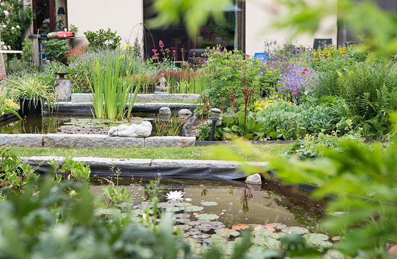 Natuurlijke tuin Blanden